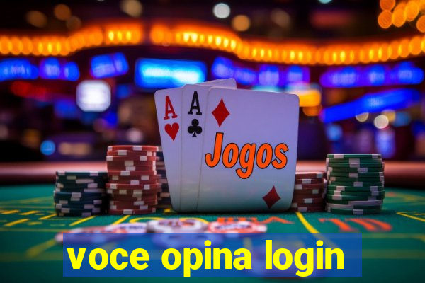 voce opina login